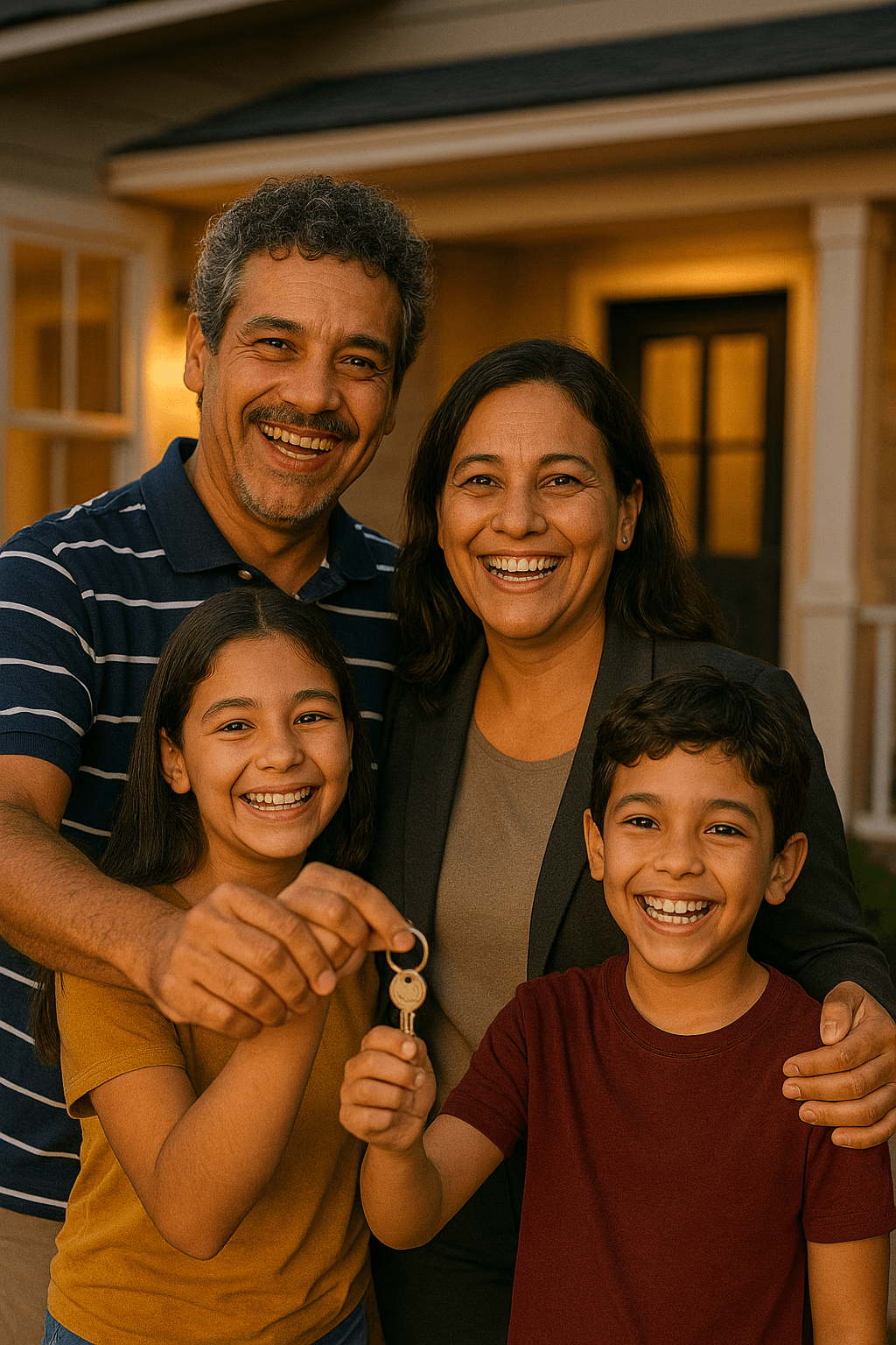 Família Silva - Cliente satisfeito